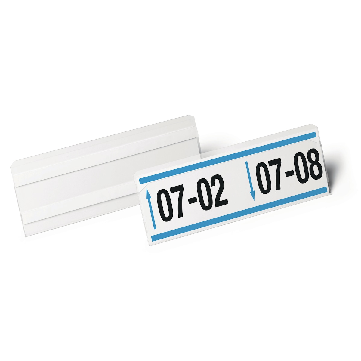 Durable Self-Adhesive Hard Cover Ticket Sleeve - 1/2 A5 Landscape, Clear Pack 10 1