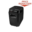 Fellowes 200 Sheet Auto Feed Cross Cut Shredder - AutoMax 200C with 32L Bin, P-4 1