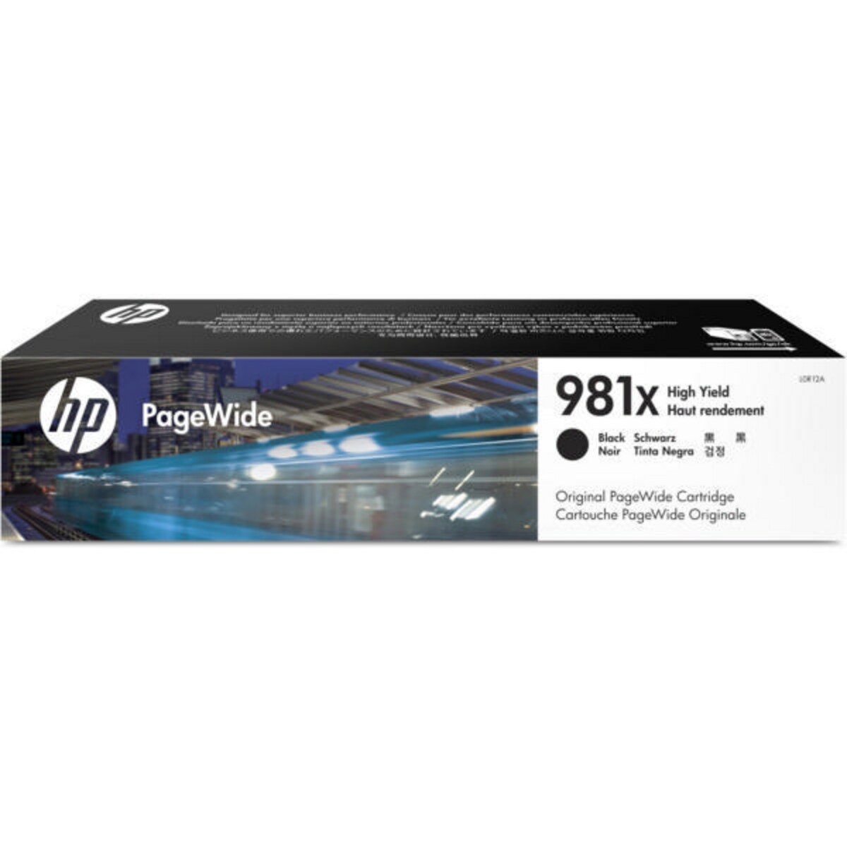 Genuine High Capacity Black HP 981X Ink Cartridge - (L0R12A) 1