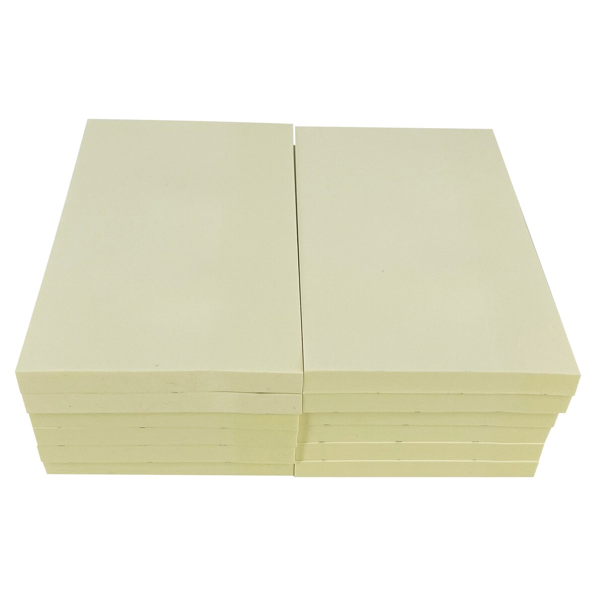 Lyreco Premium Sticky Notes 125x75mm Yellow- Pack of 12 1