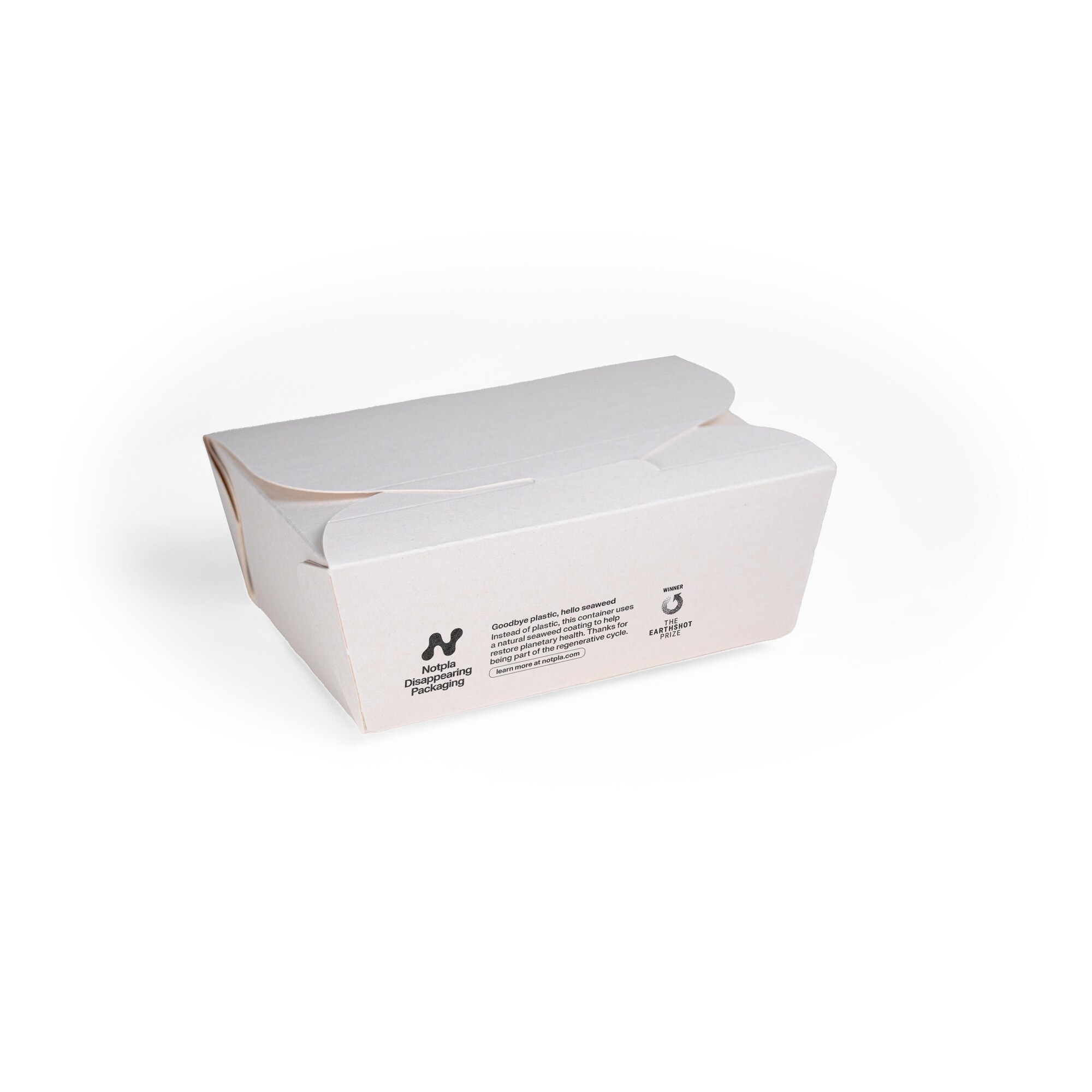 Notpla Pack Notpla Medium Food Box 1200ml White , Pack of... | Lyreco