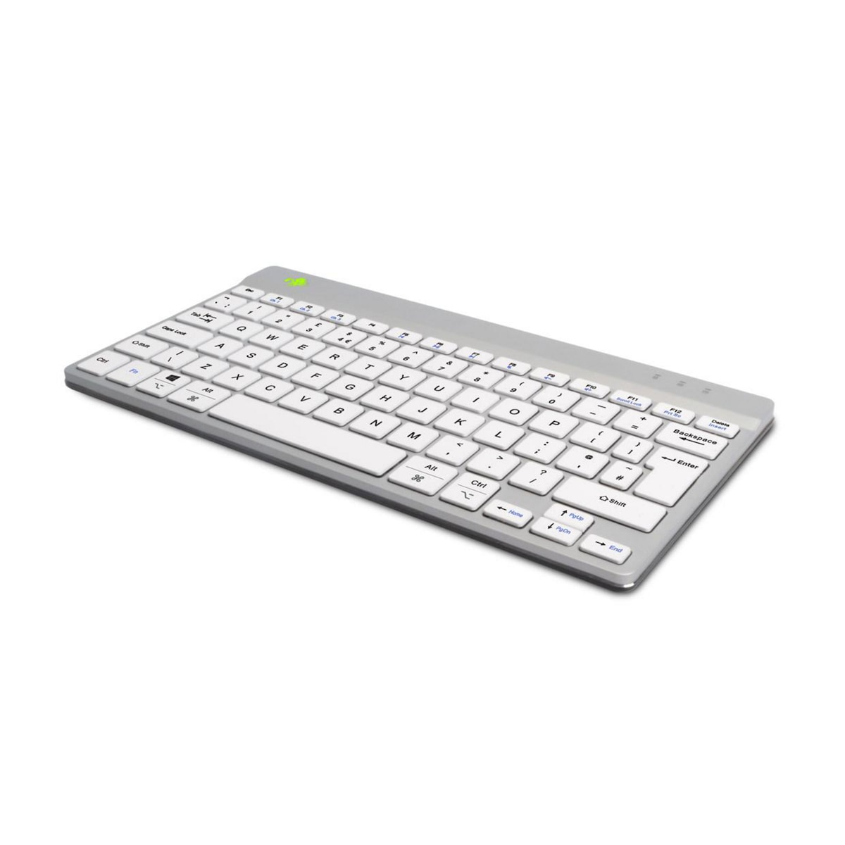 R-Go Compact Break Ergonomic Keyboard - Bluetooth - White 1