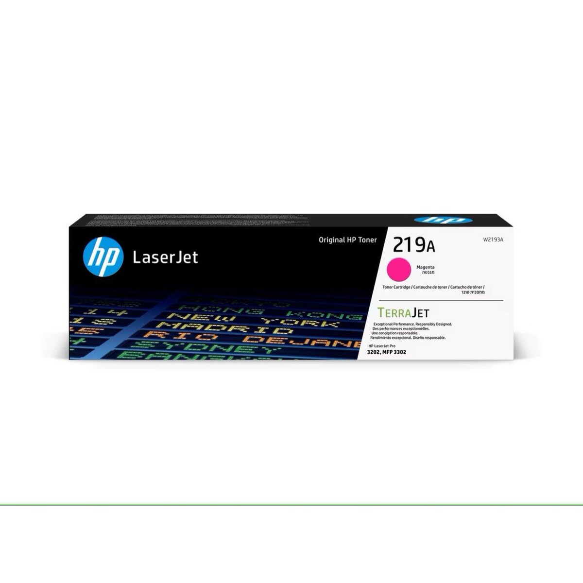 HP 219A Magenta Original Laserjet Toner Cartridge (W2193A) 1