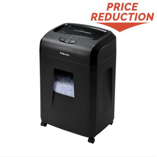Fellowes Paper Shredder 78Mc 14 Sheet P-5 Micro Cut Shredder with 30L Bin 1