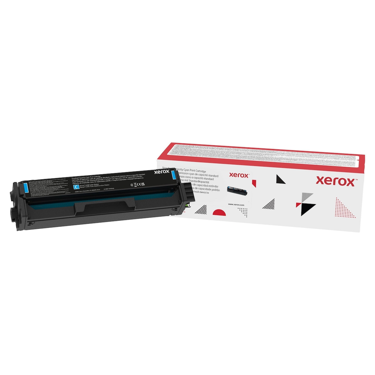 Xerox C230 / C235 Cyan Standard Capacity Toner Cartridge (006R04384) 1