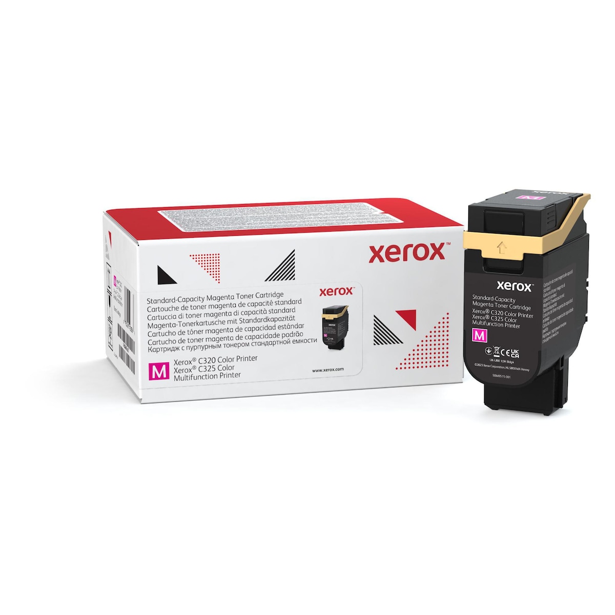 Xerox Genuine C320/​C325 Magenta Standard capacity Toner Cartridge (1800 Pages) 1