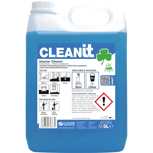 Christeyns CleanIT Multi Purpose Cleaner 5 Litre 1