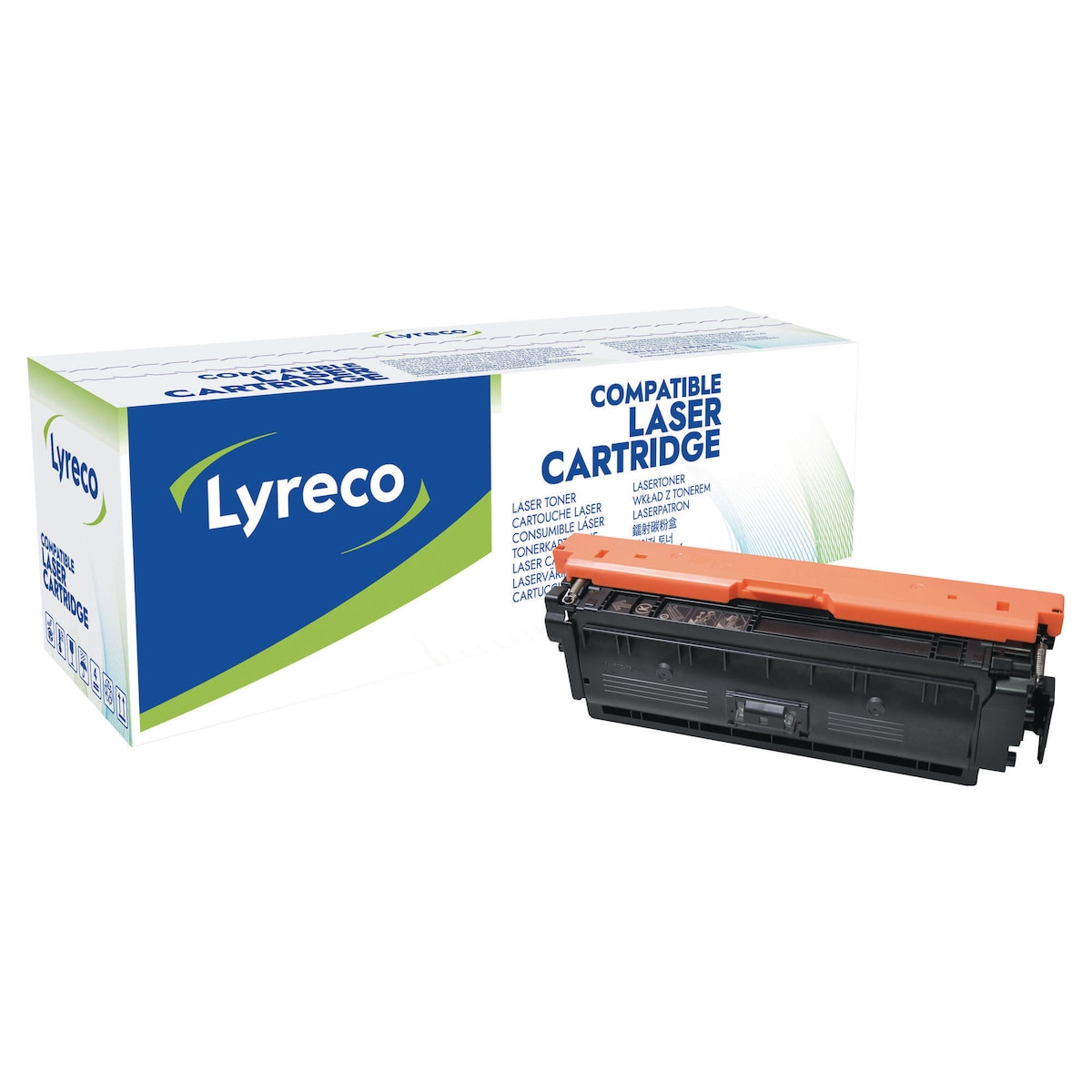 Lyreco Compatible HP Colour Laserjet Enterprise M553 (508X) Black High Yield 1