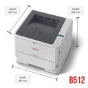 Oki B512Dn A4 Mono Led Laser Printer 1