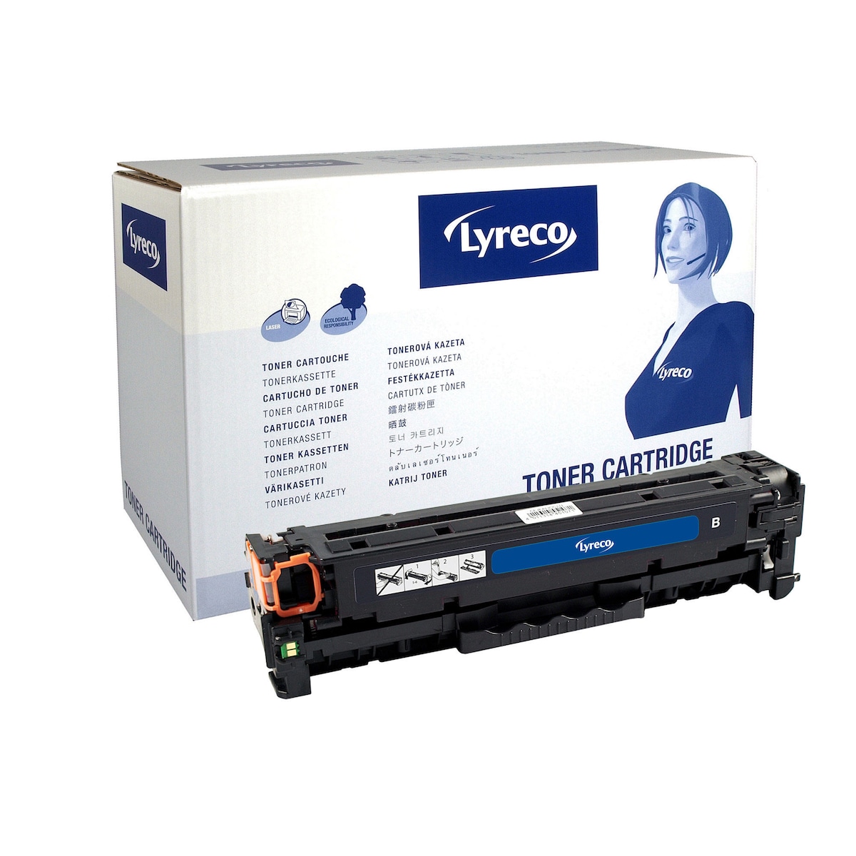Lyreco Compatible 312X Laser Toner HP CF380X - Black 1