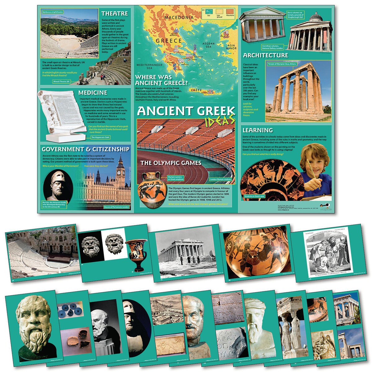 Wildgoose Education - Ancient Greece Poster and... | Lyreco