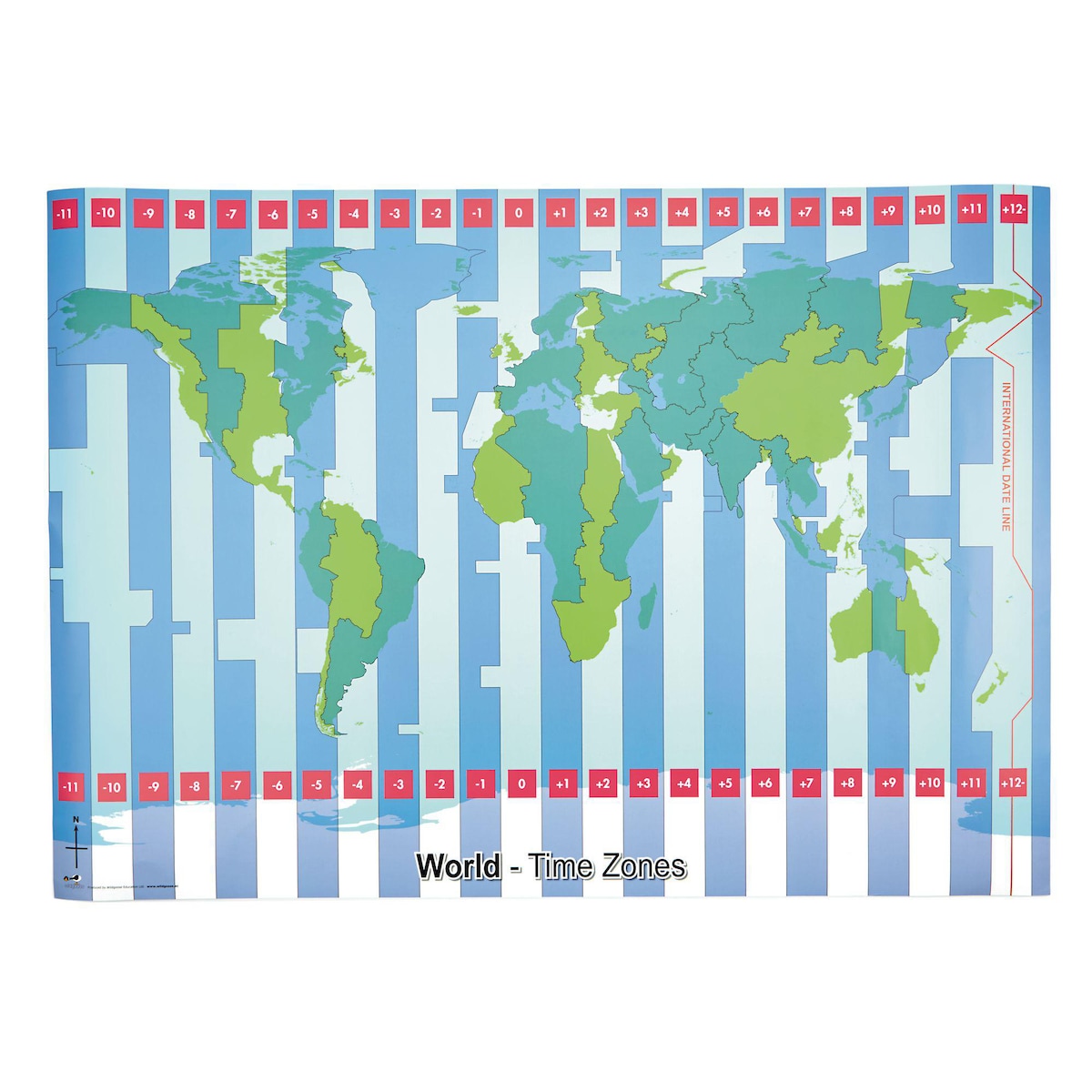 Wildgoose Education - World Time Zone Map | Lyreco
