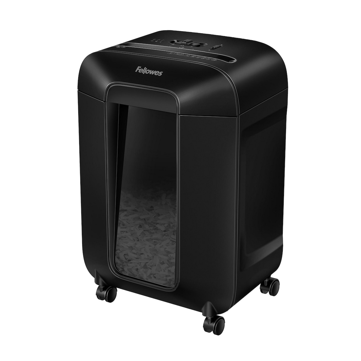 Fellowes Paper Shredder LX85 12 Sheet Deskside Cross Cut Shredder with 19L Bin 1
