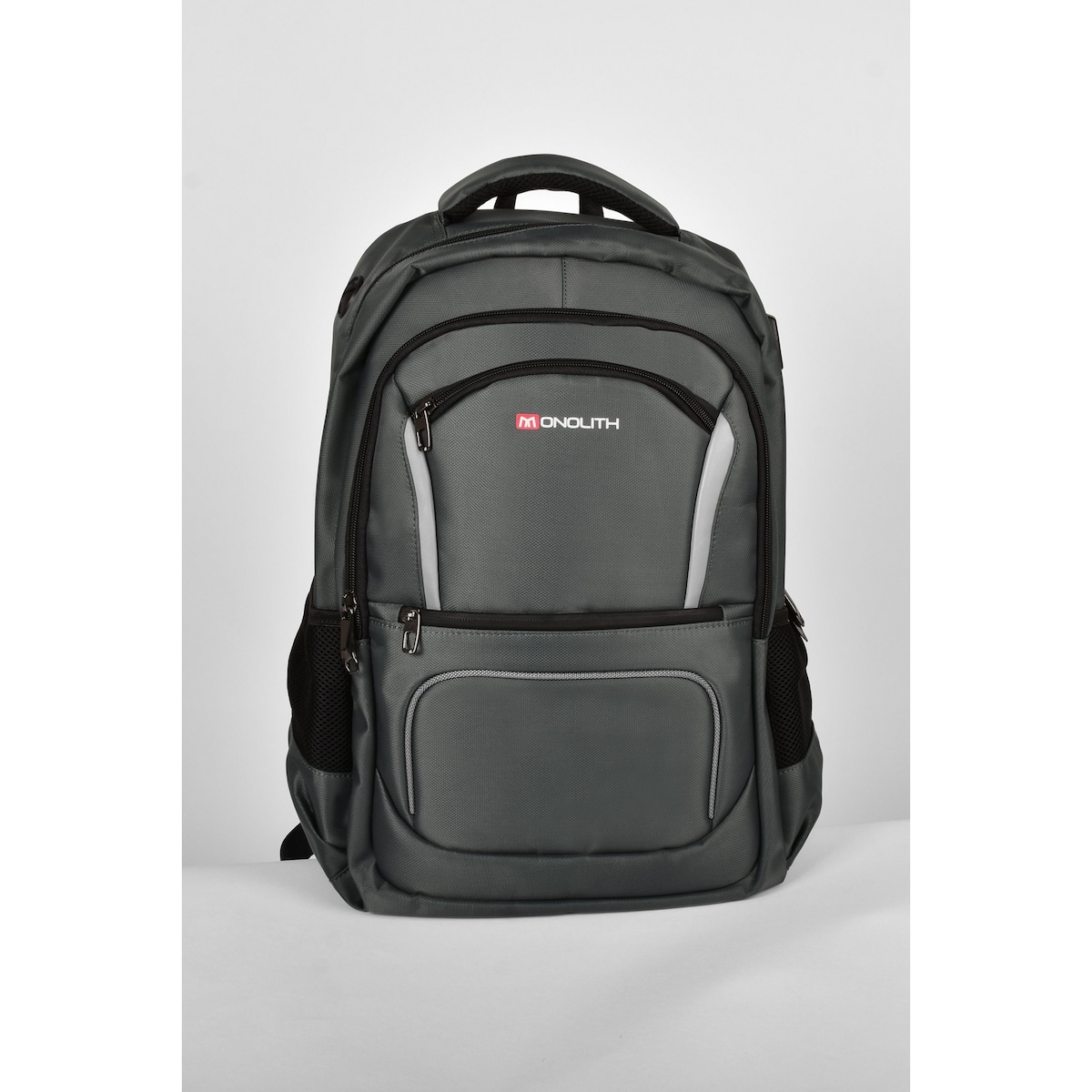 Monolith 9115D ‘New Yorker’ 15.6” Laptop Commuter Backpack Grey 1