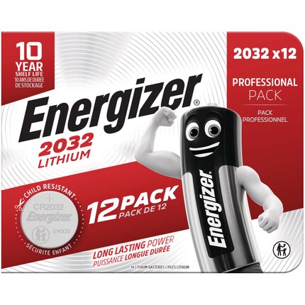 Energizer Specialty CR2032 Blisterpack, 12 Stück