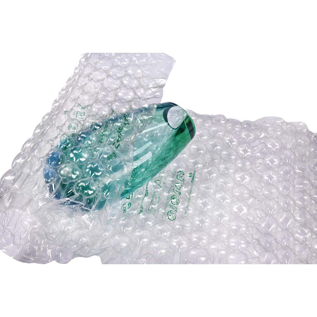 Bubble Wrap IB 13mm Roll 393mmx1006 perf 160mm 30% recycled content 1