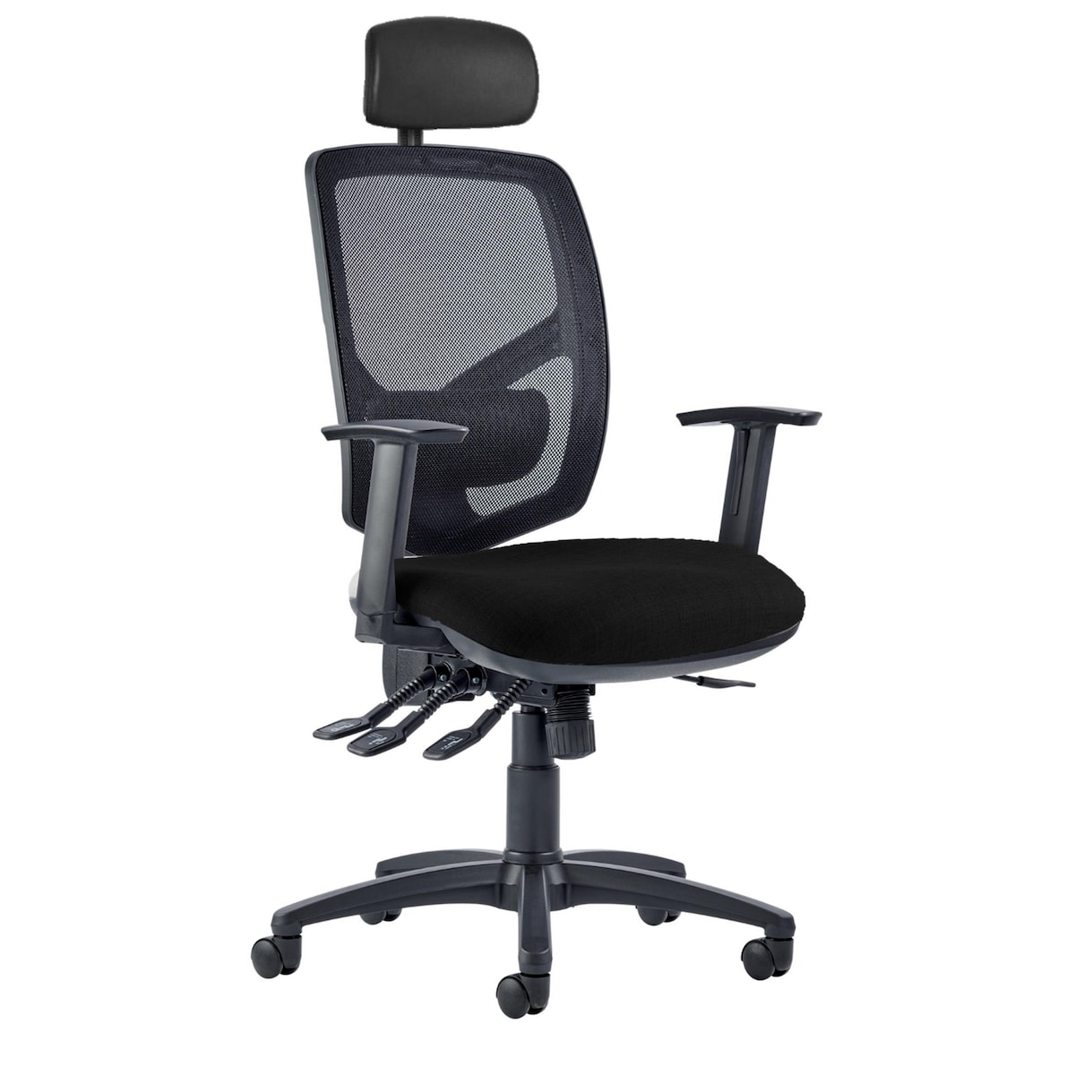 React Mesh Chair with Headrest 1