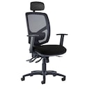React Mesh Chair with Headrest 1