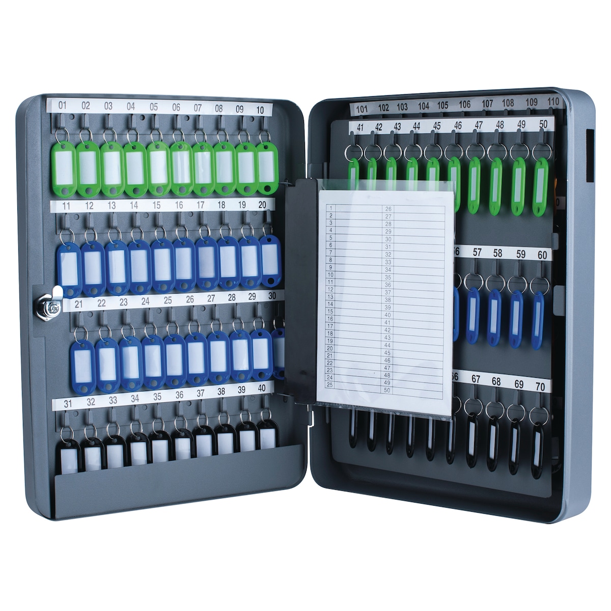 Pavo 140 Capacity Key Cabinet 370 X 280 X 60mm 1