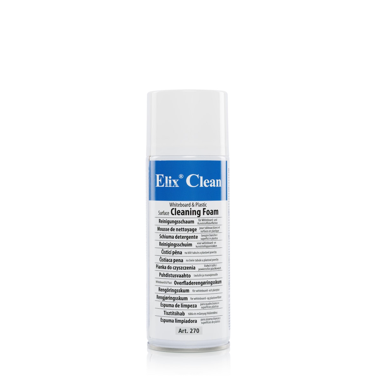 Elix Cleaning Foam: Whiteboard & Surface Solution - 400ml 1