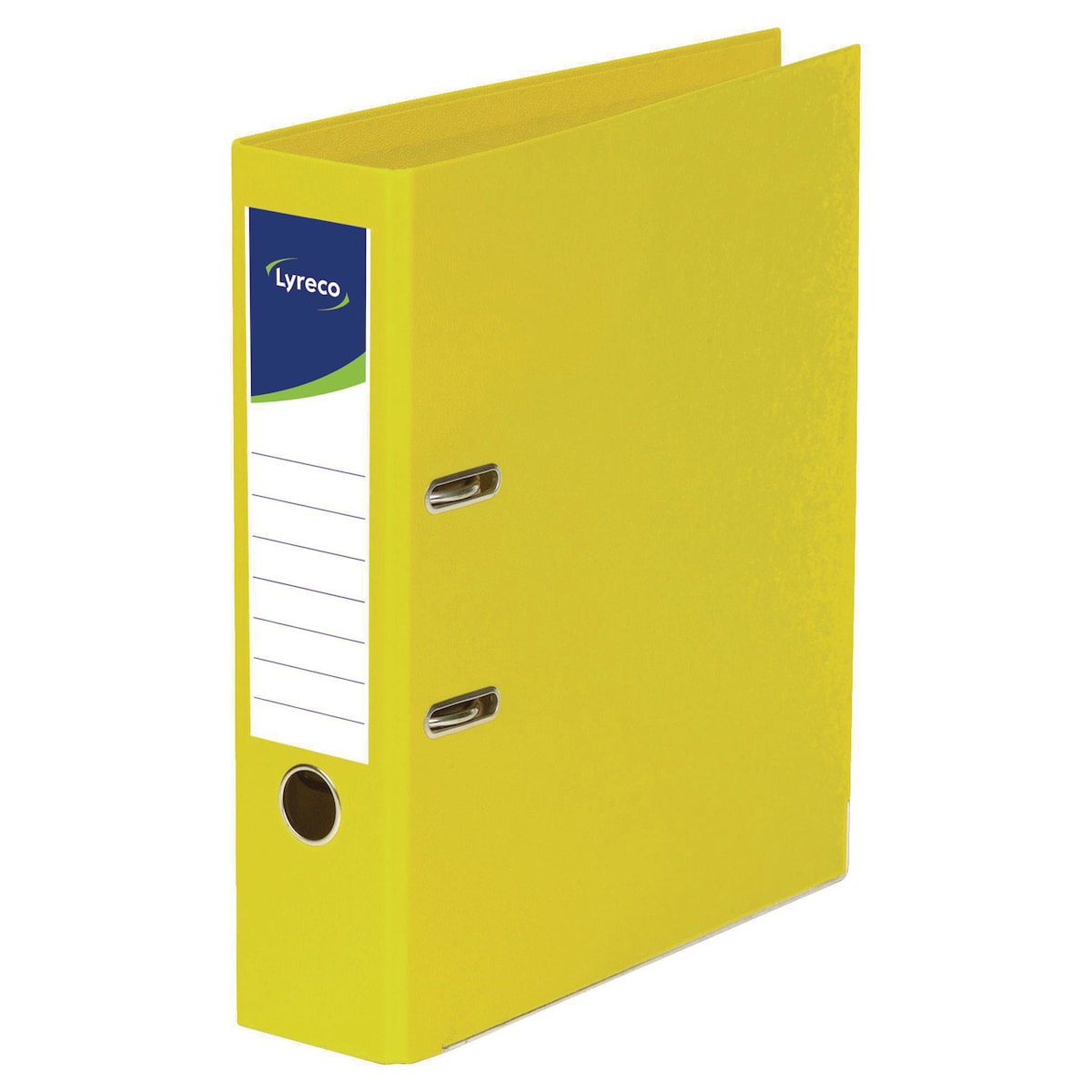 Lyreco Lever Arch File PP A4+ Yellow - Pack Of 10 1