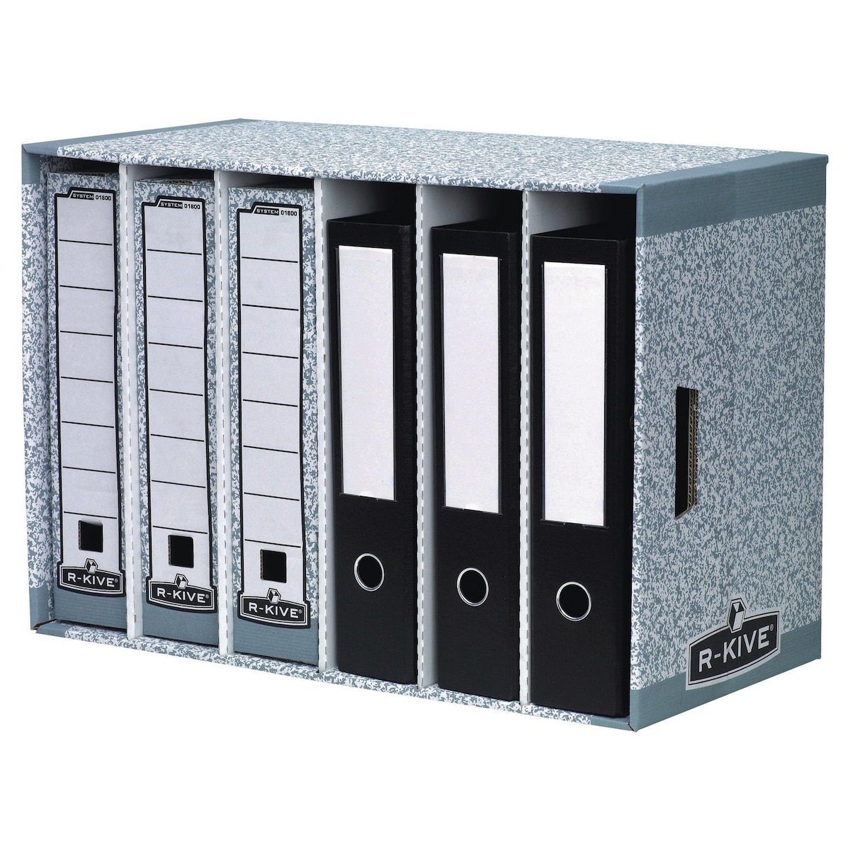 Fellowes Bankers Box System File Store (Grey) - Pack of 5 1