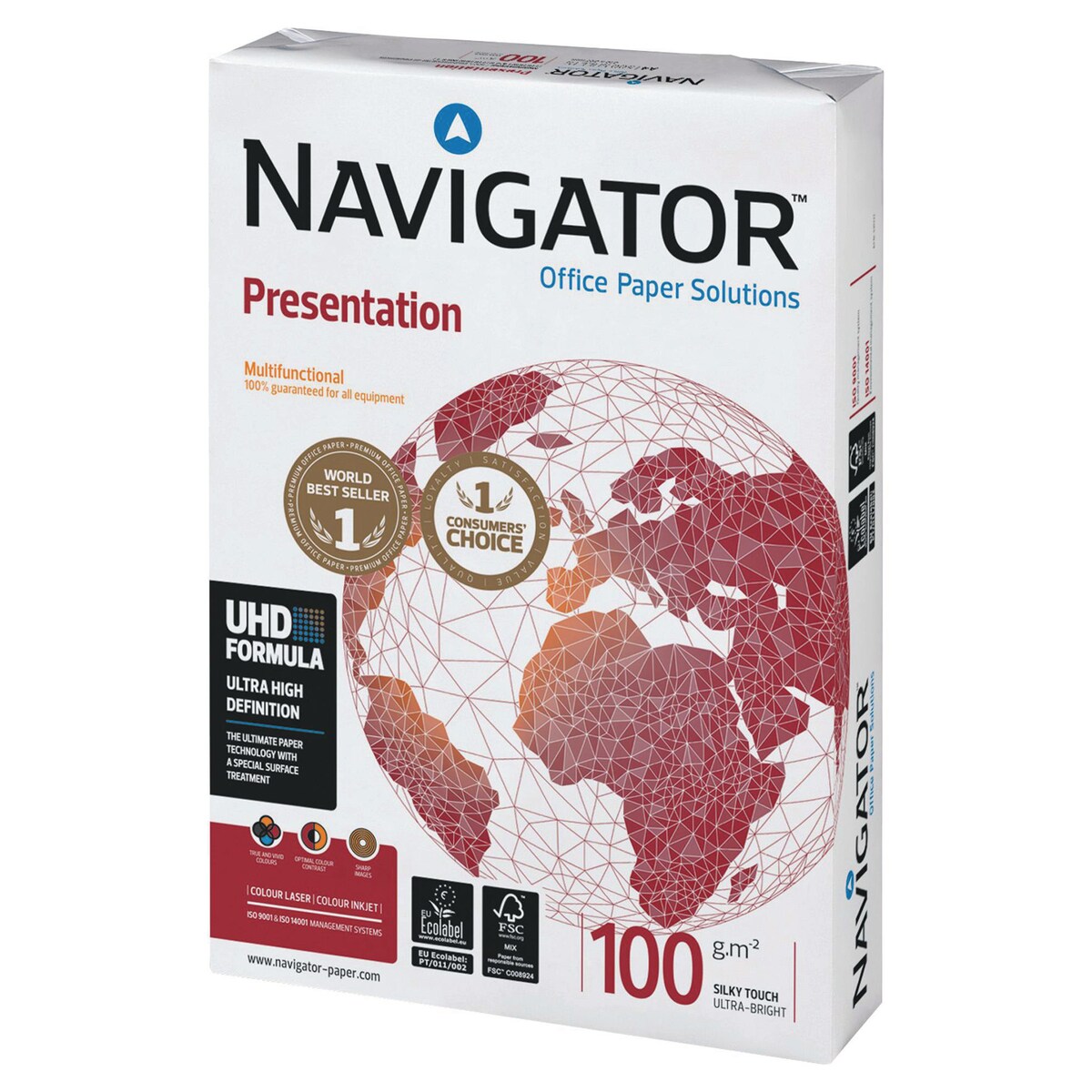 Navigator Presentation Paper White A4 100gsm - Ream of 500 Sheets 1
