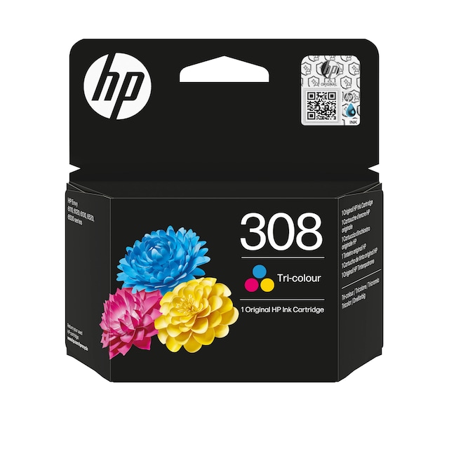HP 7FP20UE 308 TRI-COLOR INK 1