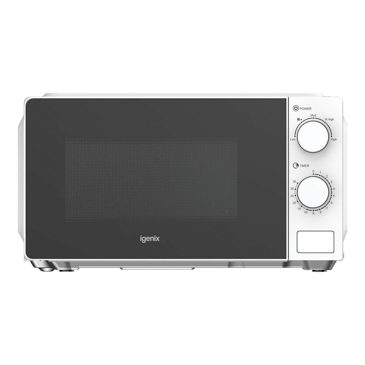 20L 700W Manual Microwave White 1