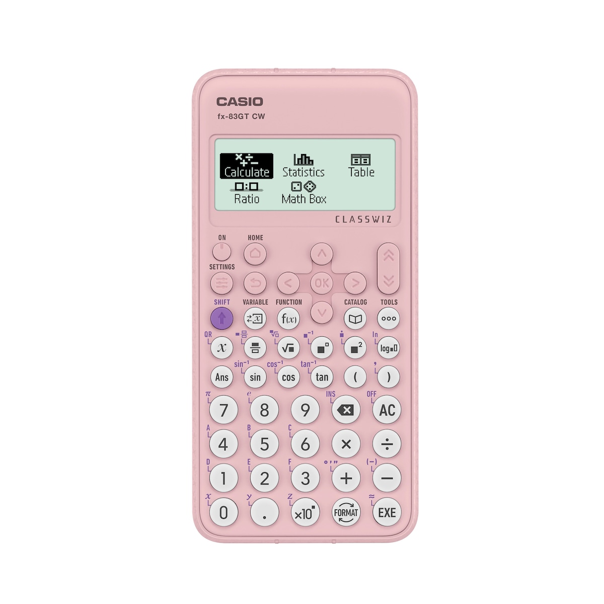 Casio FX-83GT CW PLUS Scientific Calculator - Pink 1