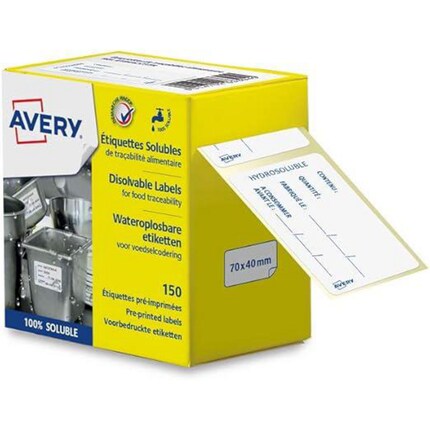 Avery Food Traceability Labels