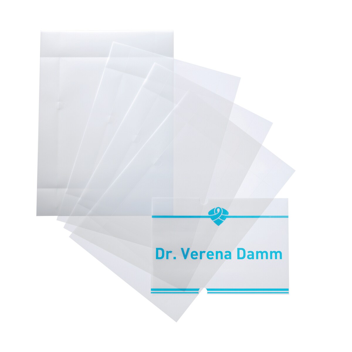 Durable Refill Sheets for A5 CRYSTAL SIGN, Pack of 10 1
