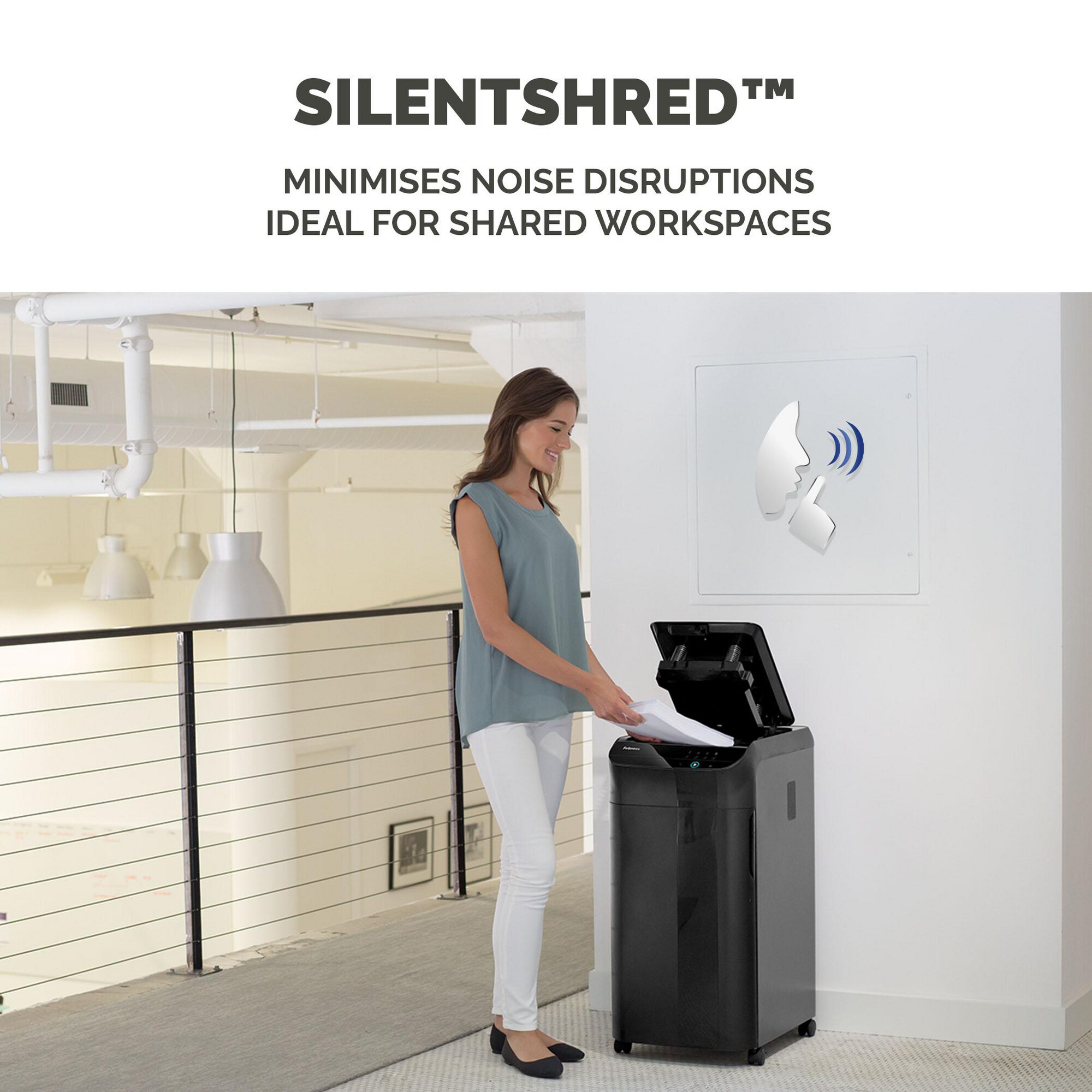 Fellowes 600 Sheet Auto Feed Micro Cut Shredder | Lyreco
