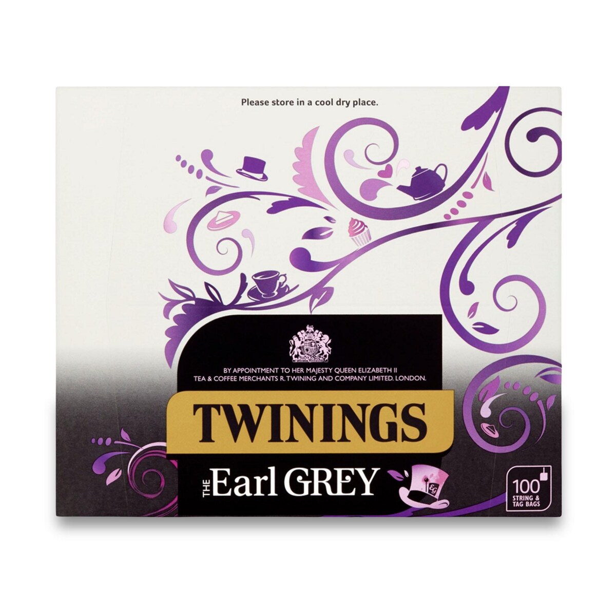 Twining's Earl Grey Tea Bags - Box of 100 1