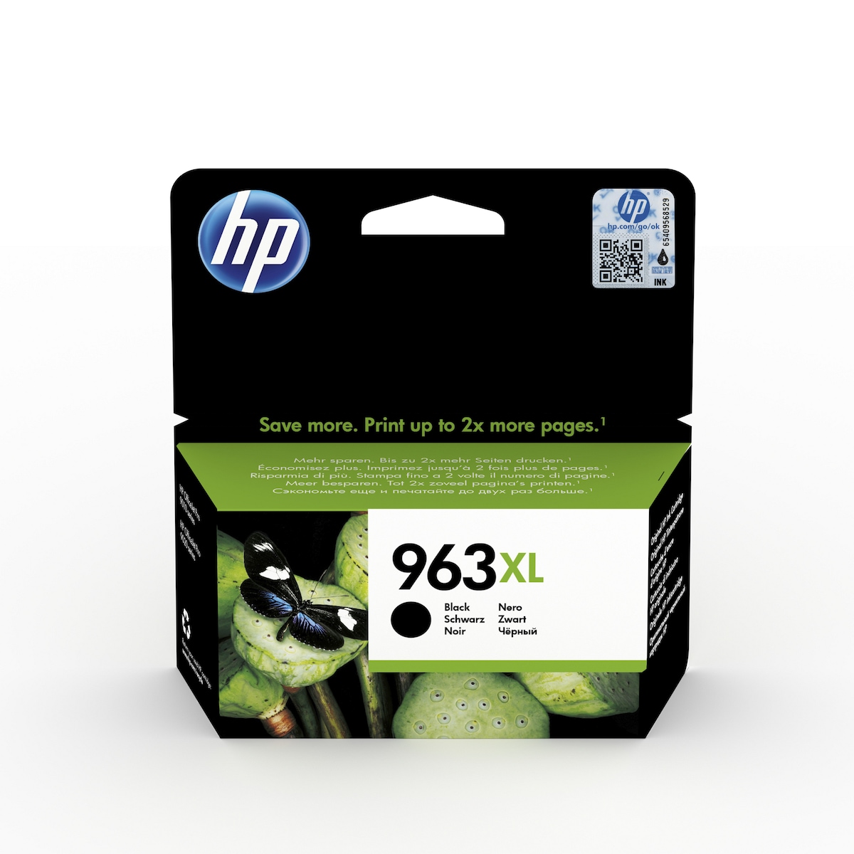 HP 963XL High Yield Black Original Ink Cartridge (3JA30AE) 1