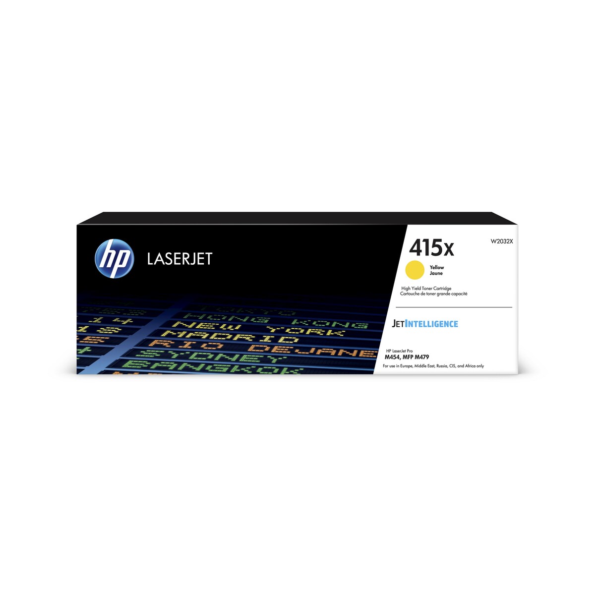 HP 415X High Yield Yellow Original LaserJet Toner Cartridge (W2032X) 1