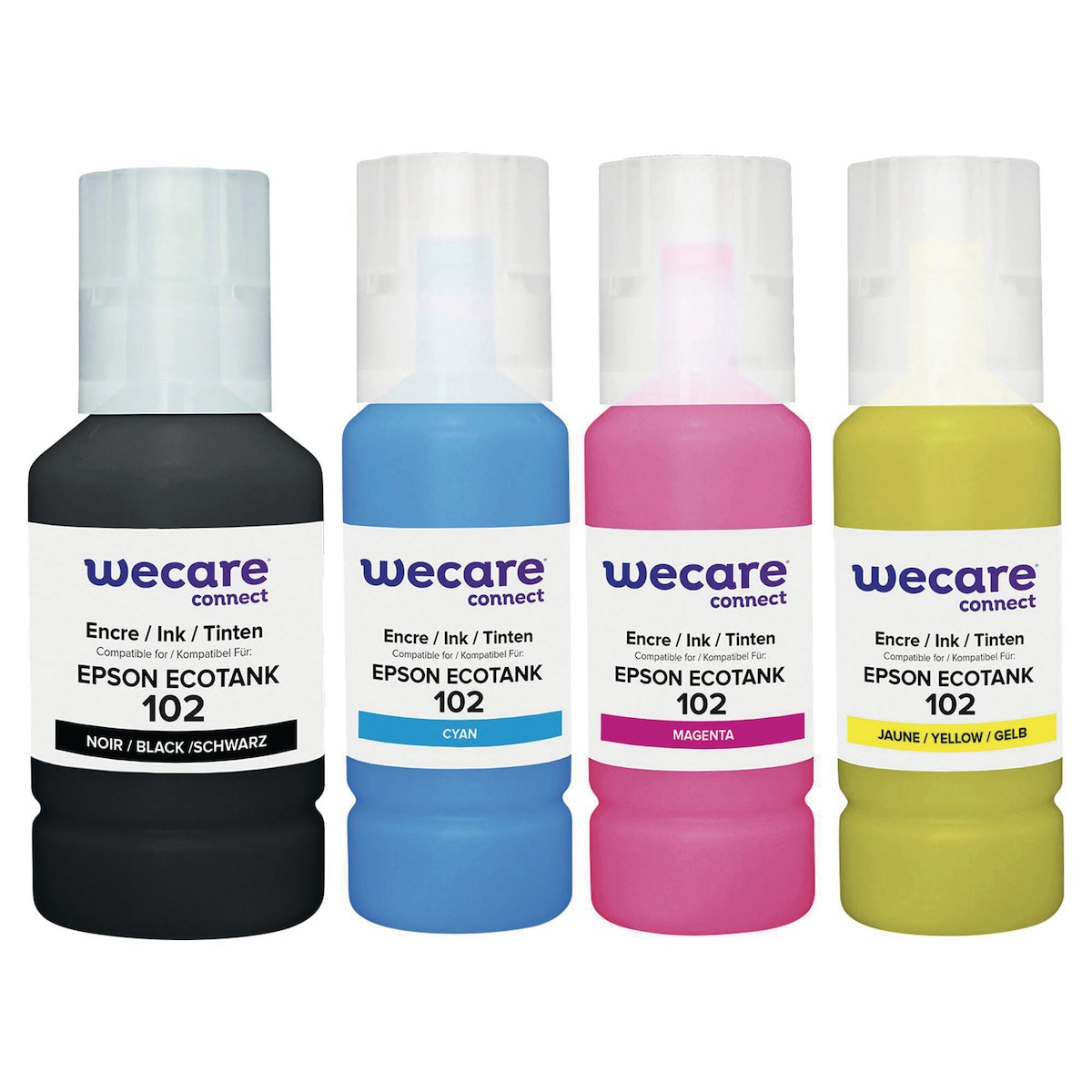 We Care Compatible Epson 102 Ink Bottles Multipack -C13T03R640 1