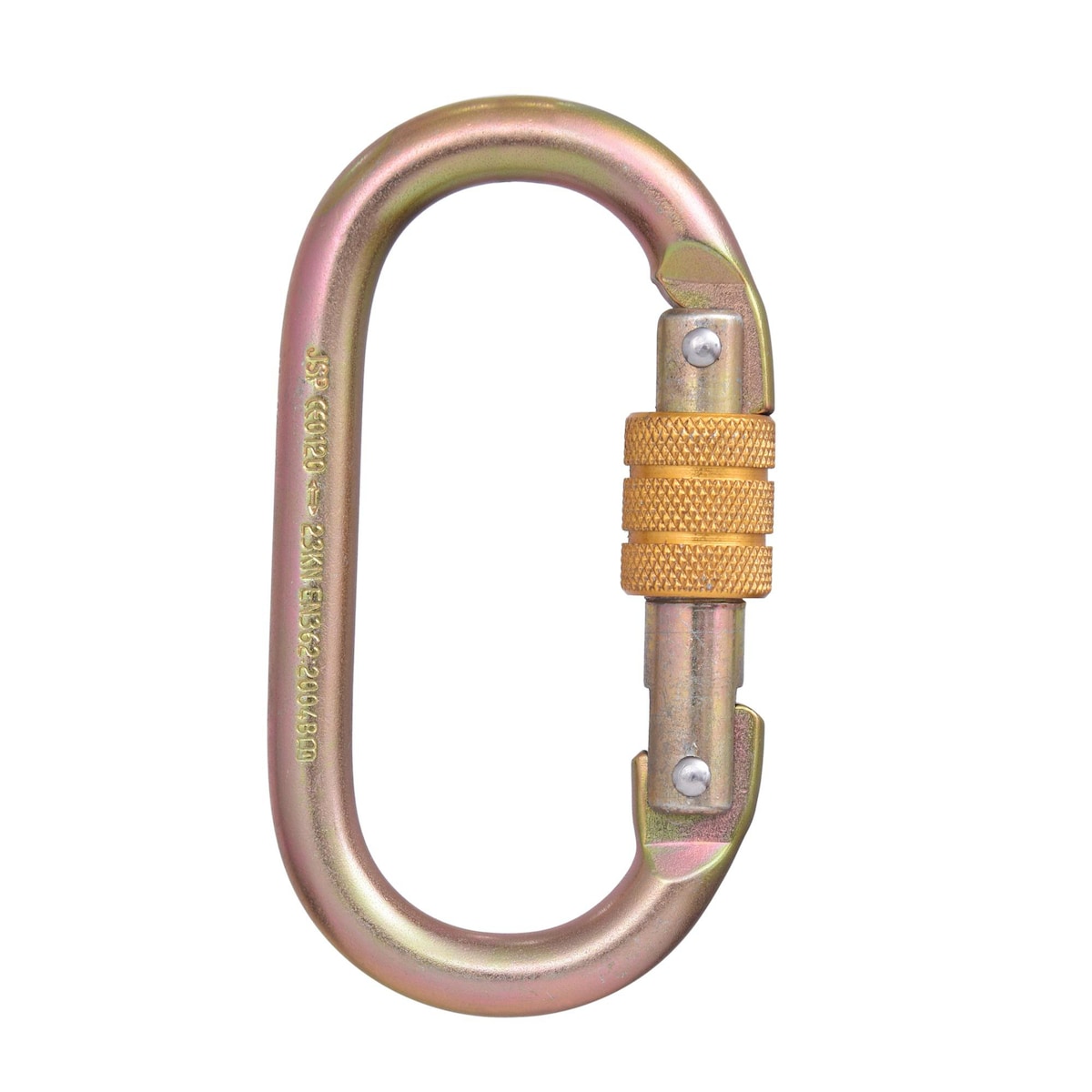 JSP Steel Screw Gate Karabiner 1