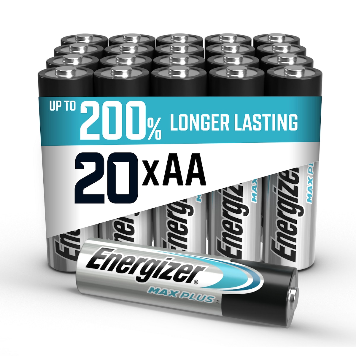 Energizer Alkaline Max Plus AA Batteries - 20 Pack 1
