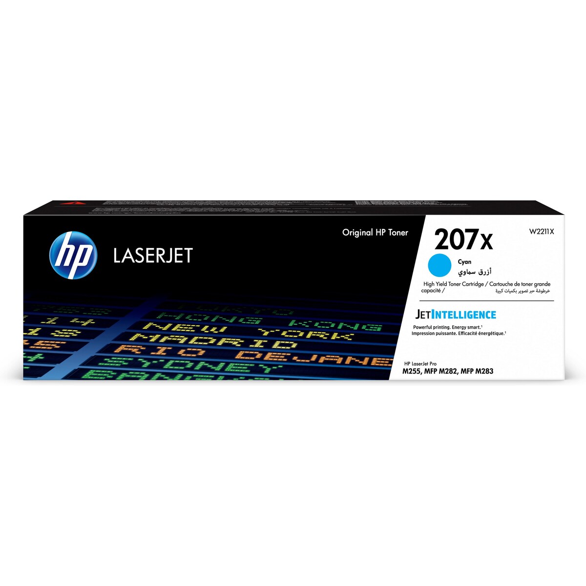 HP 207X Original Cyan Toner Cartridge 1