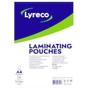 Lyreco A4 Gloss Laminating Pouches 250 Micron (2 X 125) - Pack of 100 1