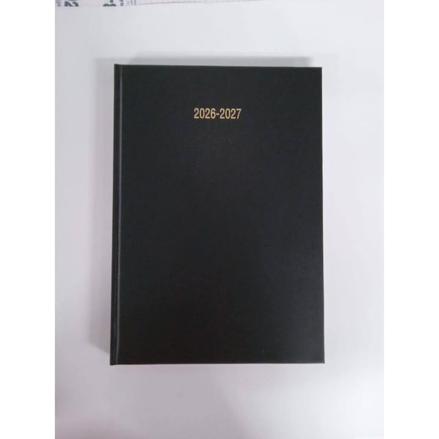 Lyreco Black A4 Academic Diary - Page a Day 2026-27 1