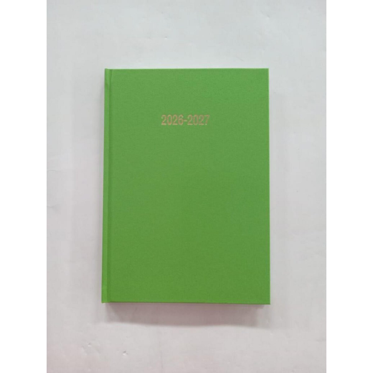 Lyreco Lime Green A5 Academic Diary - Week To View 2026-27 1