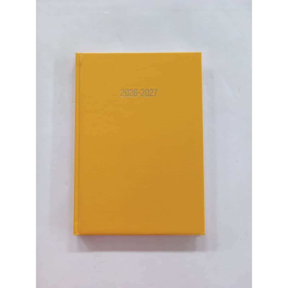 Lyreco Yellow A5 Academic Diary - Week To View 2026-27 1