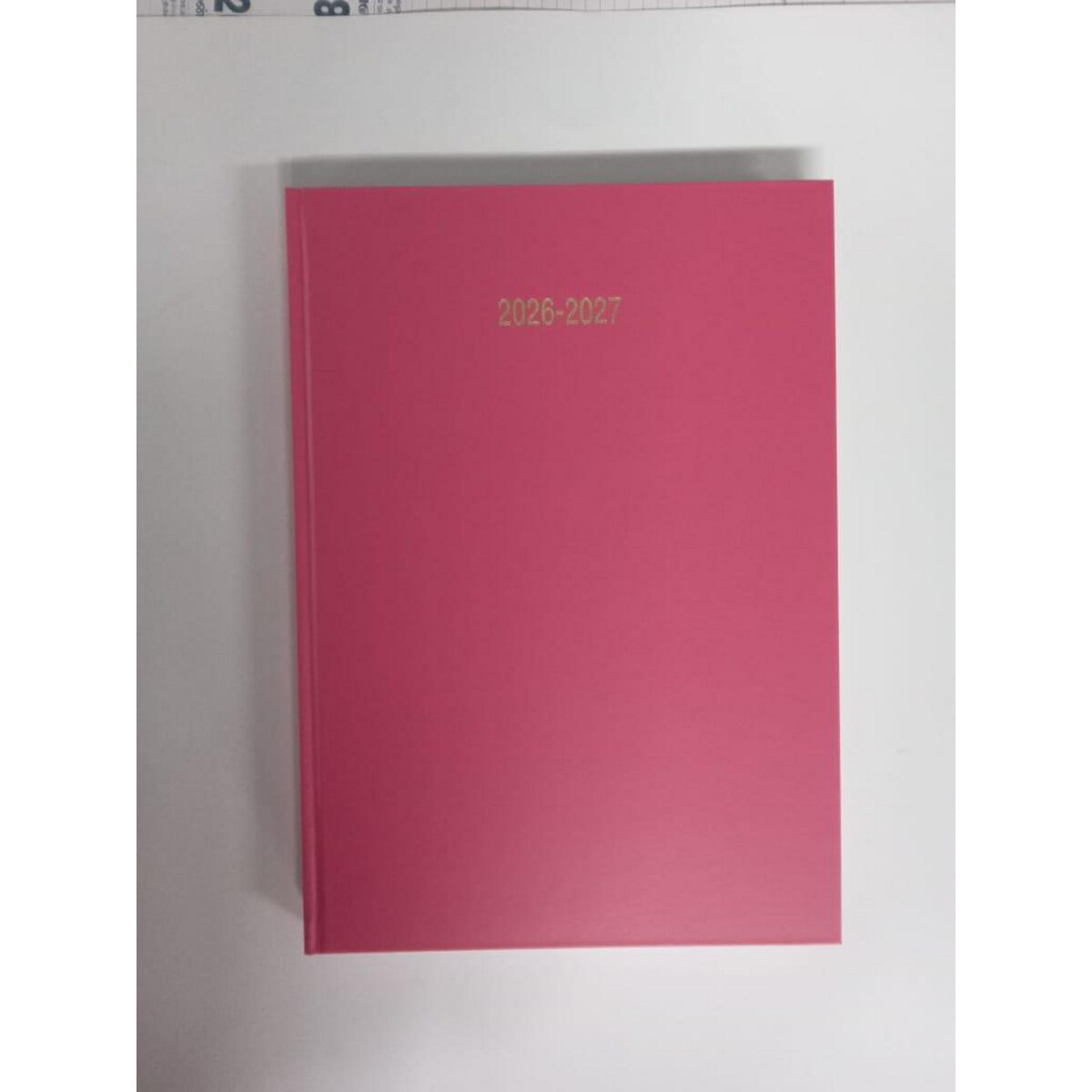 Lyreco Dark Pink A5 Academic Diary - Week To View 2026-27 1