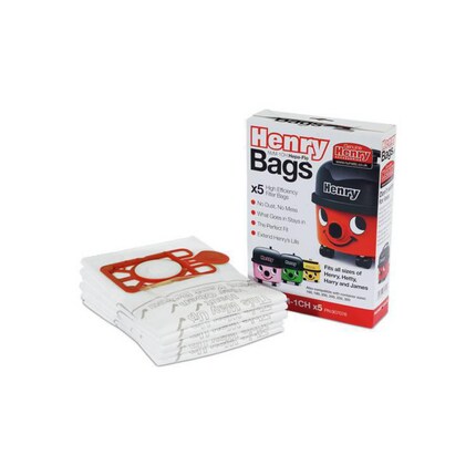 5 Henry Hoover Bags + 6 Spring Vacuum Fresheners – For Numatic Vacuums