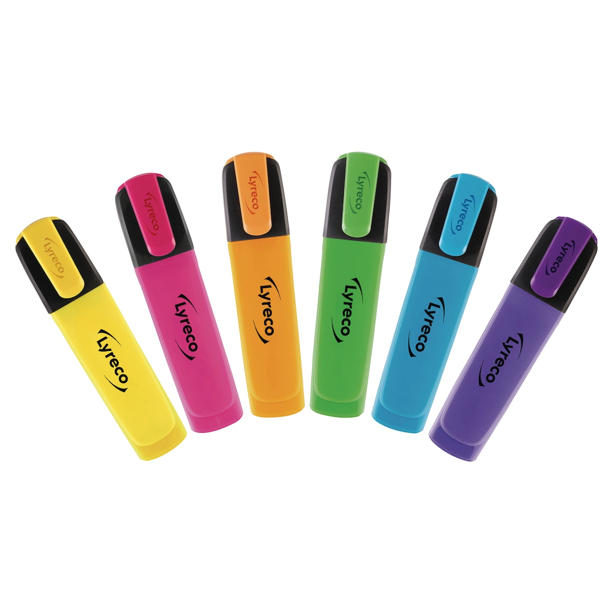 Lyreco Highlighters Asst - Pack Of 6 1