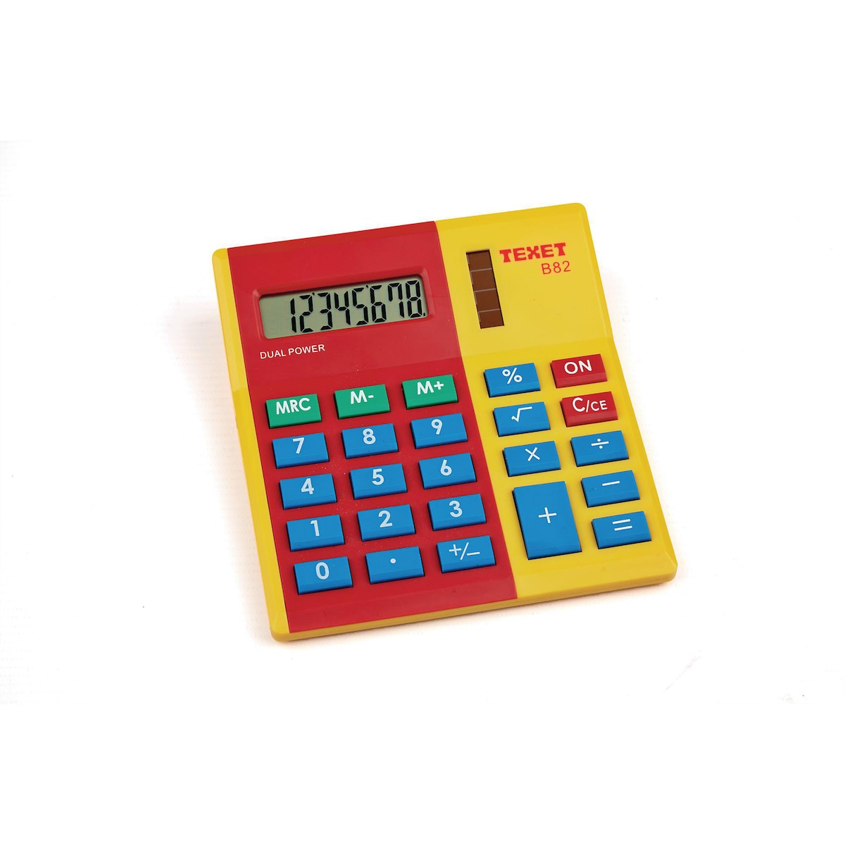 Texet - B82 Calculator - Red/Yellow 1
