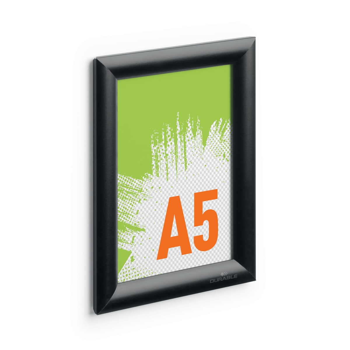Durable Aluminium Snap Frame Retail Clip Poster Holder Notice Board A5 Black 1