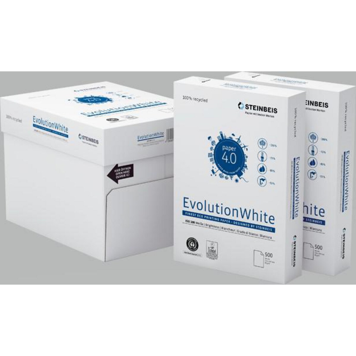 Steinbeis Evolution White A4 80gsm - Ream of 500 1
